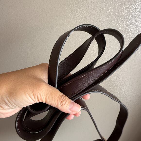 Coach Etta Small Flap Shoulder Bag CCV63 smooth leather/Im/Espresso - Picture 7 of 11